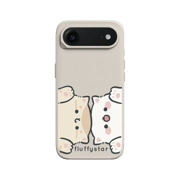 iPhone Air SolidX 貝殼灰 - fluffystar 毛絨絨星人 - BoboNini打招呼