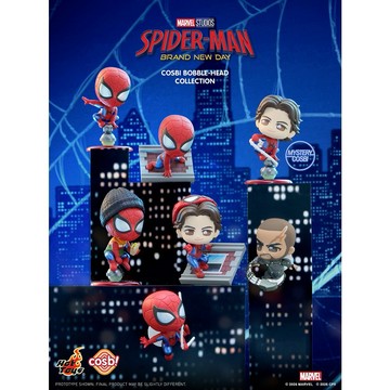 【野獸國】蜘蛛人：重生日 Q版公仔 盲盒單入｜HOT TOYS CBX362