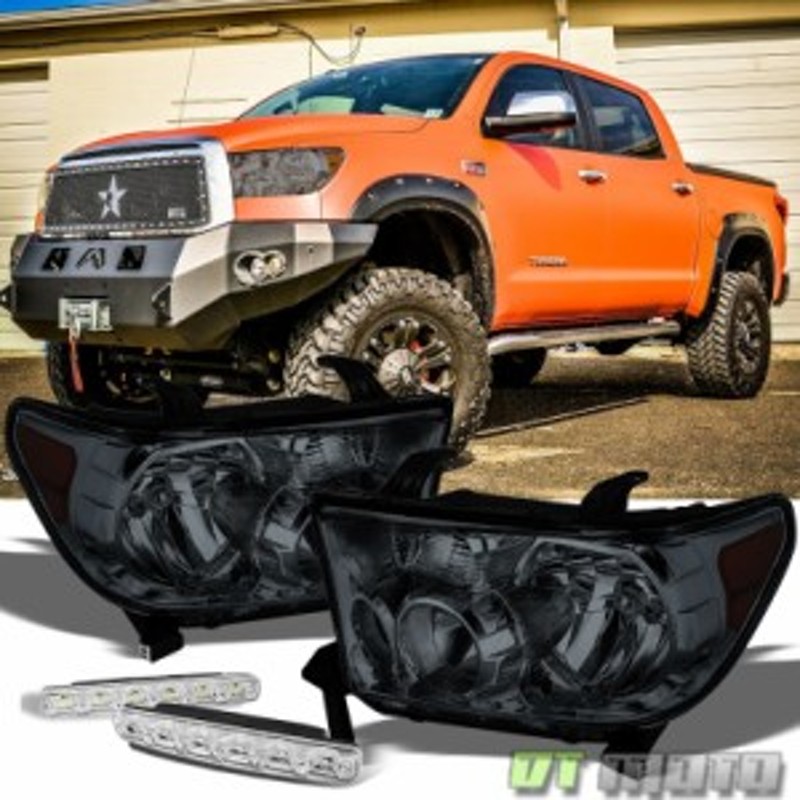 USヘッドライト 07-13 TOYOTA TUNDRA 08-17 Sequoia Halo