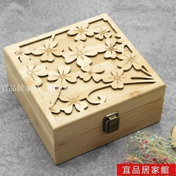 精油收納盒雕花精油收納竹盒25格精油收納盒木盒高檔收納精油盒子 雙11全館免運