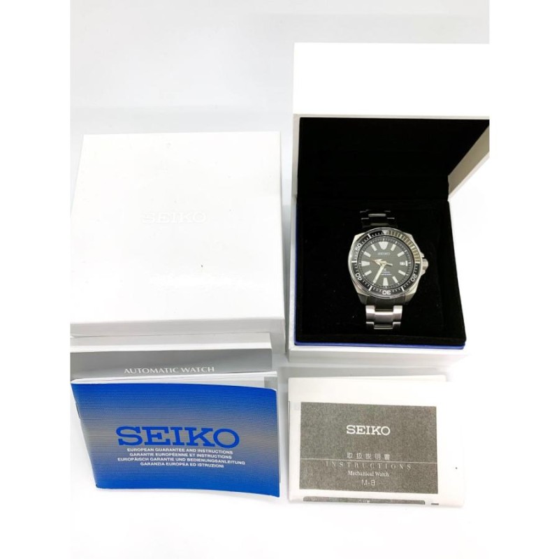 SEIKO セイコー プロスペックス 4R35-01V0 ダイバー メンズ 腕時計 AT ...