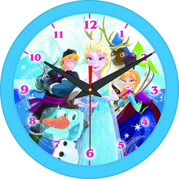 時鐘拼圖168片-冰雪奇緣