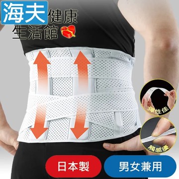 【海夫健康生活館】百力軀幹裝具(未滅菌) Alphax 日本進口 醫護腰椎固定帶 升級版 LL-3L(AP-204039)