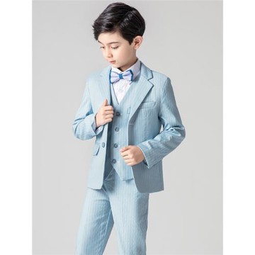 兒童西裝套裝花童禮服男韓版鋼琴禮服男童小西服寶寶西裝帥氣輕奢