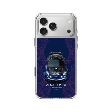 iPhone 17 Pro Max Clear Case（相機按鈕） 透明 - Alpine - Alpine Sim Racing A110 R