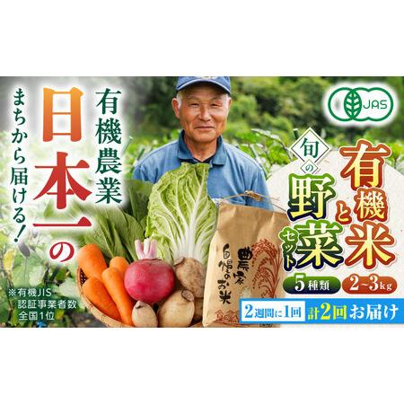 ふるさと納税 新米 有機米 2kg 旬の野菜 5種セット 詰め合わせ 野菜詰め合わせ 熊本県産有機野菜 山都町産有機野菜 産地直送.. 熊本県山都町