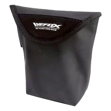 WEFOX 鉅灣護衛君士收納袋 M(5mm) 防磨損防潑水 捲線器保護套 適用6000型以下  黑色  1個