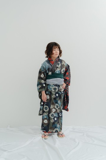 浴衣 Yukata Midnight moon