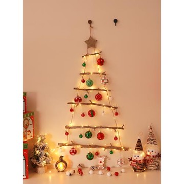 圣誕節裝飾品墻壁掛飾圣誕樹掛件吊頂掛件氛圍場景布置小禮物diy