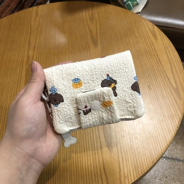 零錢包 錢包 短夾 皮夾 卡夾 女生錢包 韓風ins可愛卡包百搭大容量零錢包耳機收納隨身多層小包