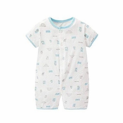 Rima ベビー服 夏 半袖 ロンパース 赤ちゃん服 カバーオール 肌着 パジャマ ルームウェア 女の子 男の子 綿 かわいい 通気 柔らかい 通販 Lineポイント最大get Lineショッピング