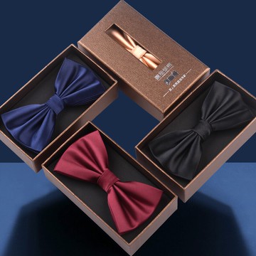 高品質領結男女款正裝結婚婚禮新郎伴郎蝴蝶結黑色紅色領結潮