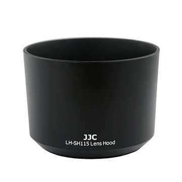 JJC 索尼Sony副廠太陽罩相容原廠Sony遮光罩ALC-SH115遮光罩LH-SH115適E 55-210mm f/4.5-6.3 OSS即SEL55210