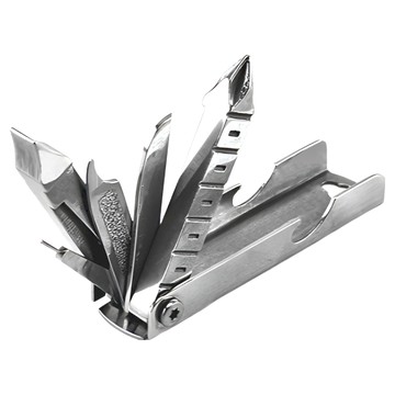 上手家居 多功能取卡針  1個  不鏽鋼原色