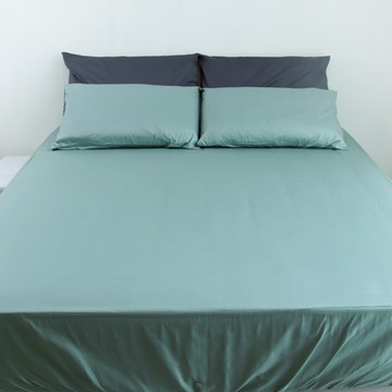 ［熊棉］100%純棉床包枕套組