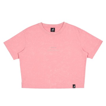 KANGOL 女 短寬版夜光圖T 6522100641