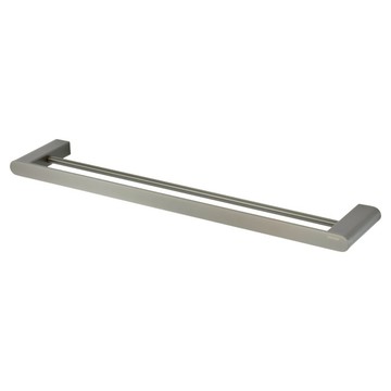 DAY&DAY 日日家居 304不鏽鋼 雙桿毛巾掛桿雙桿組 CB032-60  1個  60cm  灰色