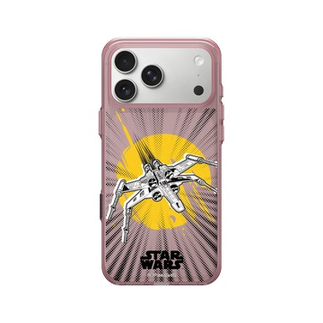 iPhone 17 Pro Max Clear (相機按鈕) 晶醺玫 - 迪士尼-星際大戰 Star Wars - 星際大戰 – X 翼戰機