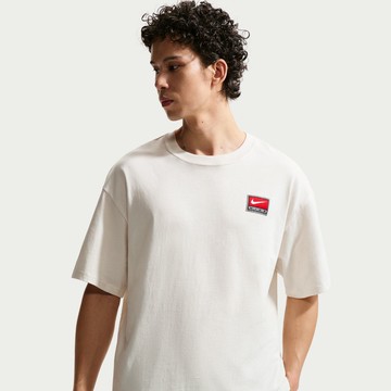 NIKE AS M NL SS BOXY KNIT TOP 男短袖 白-II4380030