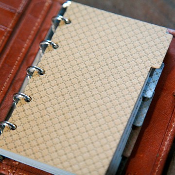 活版印刷 INDEX - tobira -  MICRO5 / 花格子圖案