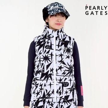 【ṔEARLY GATES】女款黑色環保輕便保暖適合戶外活動背心 JLU68106