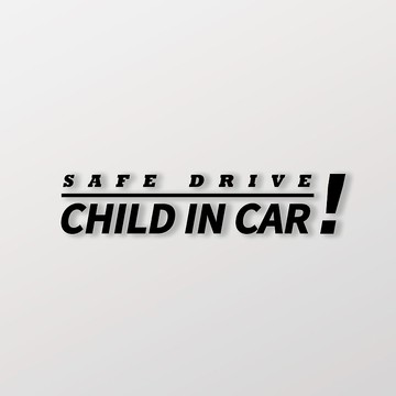Safe Drive ChildIn Car/車貼、貼紙 SunBrother孫氏兄弟