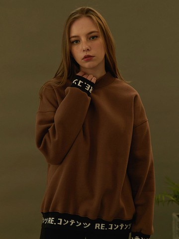 retents sweatshirt [brown]