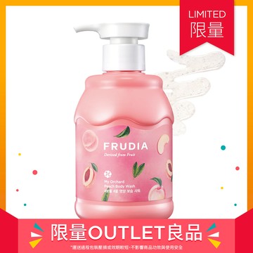 短效良品⏰FRUDIA 友肌舒果 香蜜沐浴露(蜜桃｜柔潤滋養) (全新未拆封 保存期限至2026.08.24)