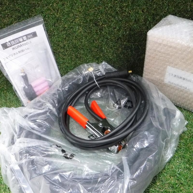 イクラ 100V 200V兼用フルデジタル制御 AC DCパルスTIG溶接機 ライト ...