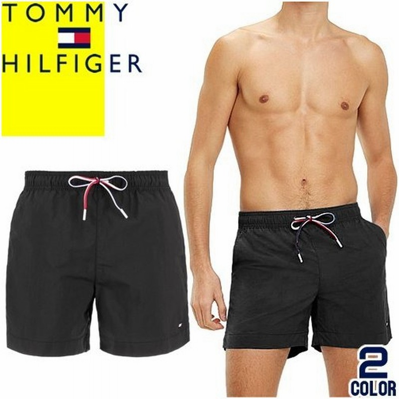 トミーヒルフィガー Tommy Hilfiger 水着 メンズ サーフパンツ 海パン ハーフパンツ ブランド 大きいサイズ ロング ショート 黒 ブラック ブルー 通販 Lineポイント最大0 5 Get Lineショッピング