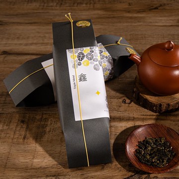 【炭紀 TEAGRAPHY 】蒼灰古韻鑫TripleMetal-台灣烏龍茶-金萱茶