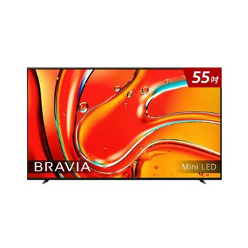 SONY BRAVIA 7 55型 XR Mini LED 4K HDR Google TV顯示器 含超薄壁掛架+電視情境燈 (Y-55XR70)