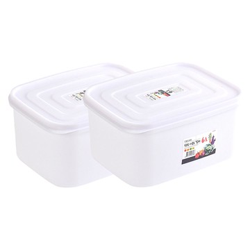 商用方形坦克密封鎖扣保鮮盒 6號  2入  9L