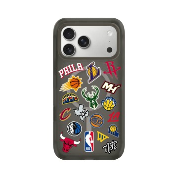 iPhone 17 Pro Max AirX 本質黑 - NBA - Mix Logos