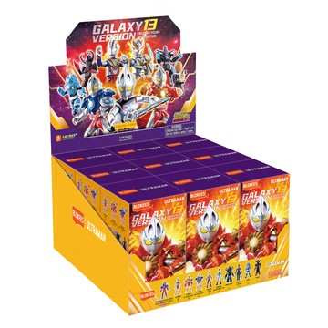 BLOKEES 布鲁可 2150204 超人力霸王 可動積木公仔群星版 第13彈 SH88768  9個