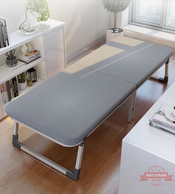 瑞仕達折叠床板式單人家用陪護午休床辦公室午睡床簡易硬板木板床