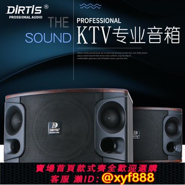 {可打統編 超低價}Dirtis BG510 10寸卡拉ok專業會議酒吧婚慶音響家庭KTV卡包音箱