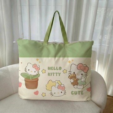 【臺灣🌸出貨】HelloKitty加厚牛津布收納袋幼兒園被收納袋搬家旅行袋衣服棉被袋🍂