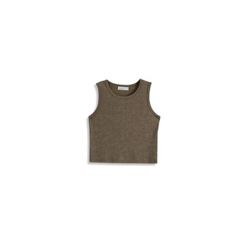 洗舊渲染設計削肩背心 三色售