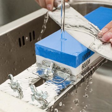 不銹鋼磨刀架家用水槽磨刀石支架可調節磨刀固定防滑架子磨刀神器