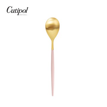 葡萄牙Cutipol MIO系列-18.5cm點心匙 (粉紅金)