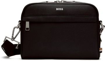 BOSS 黑色斜挎包