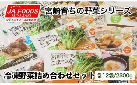 カット済み　冷凍野菜詰め合わせセット＜1-127＞