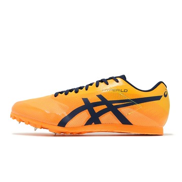 Asics 田徑釘鞋 Hyper LD 6 男鞋 橘 藍 緩衝 輕量 可拆釘 長距離 運動鞋 亞瑟士 1091A019800