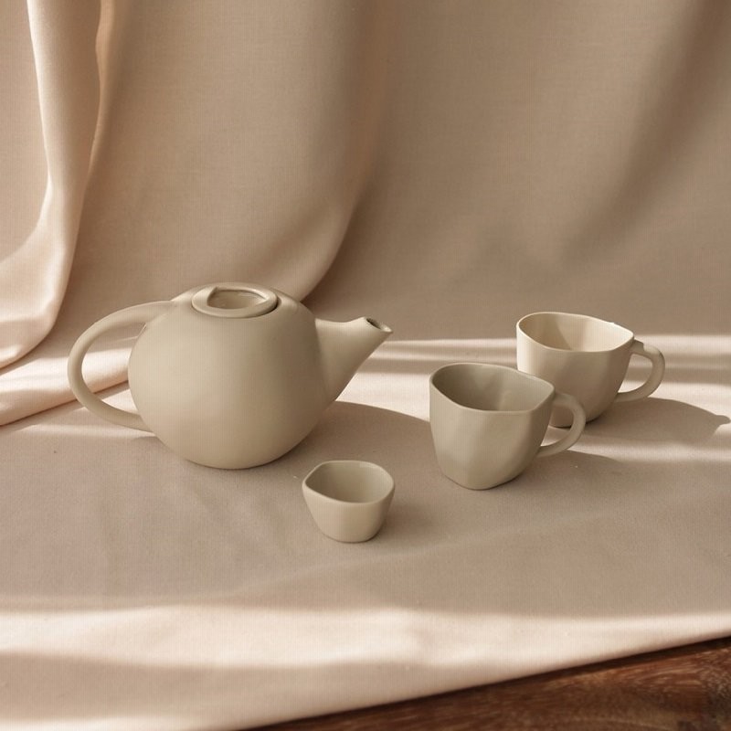 Amai アマイ ティーセット ティーポット カップ コーヒーカップ ティーカップ 選べるカラー おしゃれ ベトナム食器 キッチン雑貨 通販 Lineポイント最大0 5 Get Lineショッピング