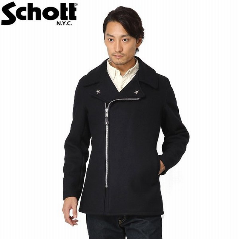 Schott ショット 779 ウール ジップ ピーコート 7505 Pコート メンズ アウター ジャケット ブルゾン ウールコート アメカジ ブランド クーポン対象外 通販 Lineポイント最大0 5 Get Lineショッピング