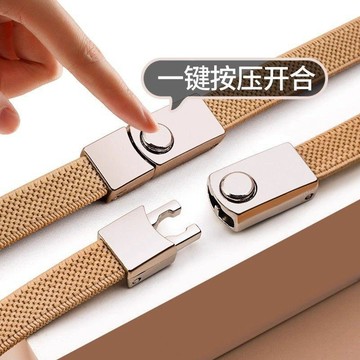 懶人鞋帶免繫鞋帶繩男女款加寬彈力鬆緊卡扣兒童鎖釦不用系固定器