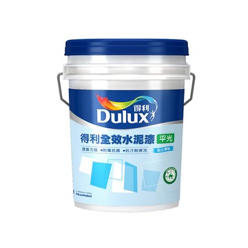 【Dulux_得利】A922 全效水性水泥漆（5加侖裝）百合白