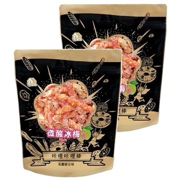 CACHA 卡恰 咔哩咔哩棒 微酸冰梅口味 台灣產  130g  2包