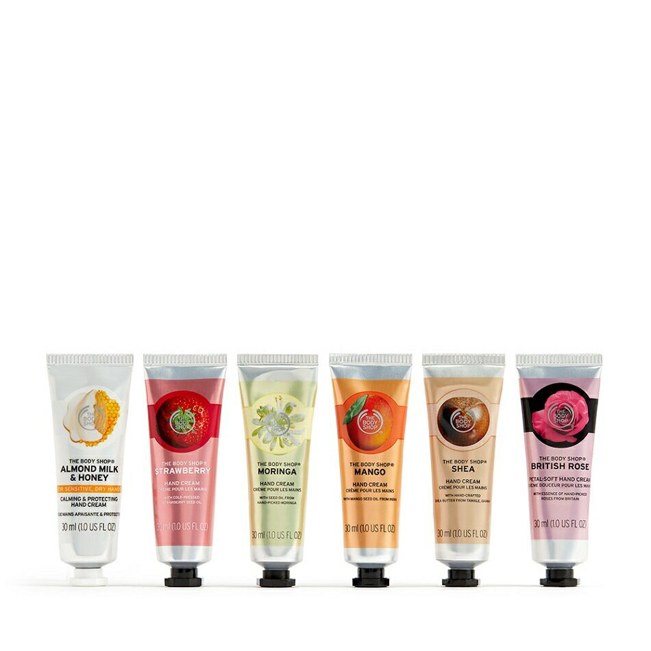 【比漾廣場】2021聖誕限定禮盒 THE BODY SHOP 繽紛果香護手霜原裝禮盒 百貨專櫃正貨